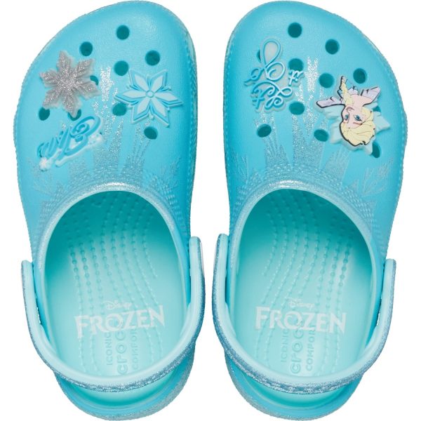 Crocs Multi Frozen Elsa Classic Clog For Cheap