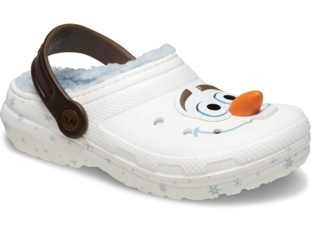 Crocs Multi Frozen Olaf Lined Classic Clog For Sale