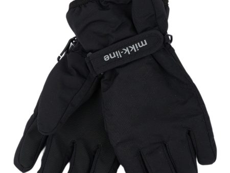 Mikk-Line Black Nylon Handsker Cheap