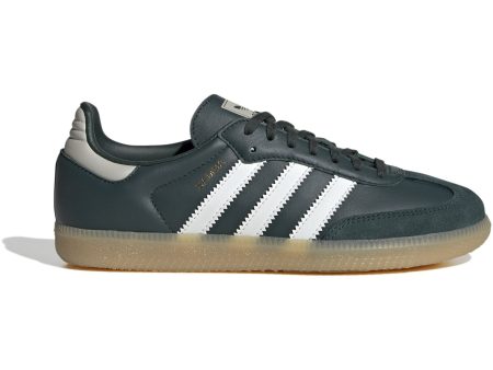 adidas Originals Mineral Green Off White Putty Grey Samba Og J Sneakers Online Sale