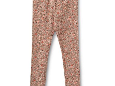 Wheat Rose Flower Meadow Leggings Jules Online