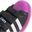 adidas Originals Core Black Purbur Cloud White Superstar Led Lights Cf C Sneakers Hot on Sale