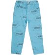 Bobo Choses Light Blue It S Magic All Over Denim Baggy Bukser Sale