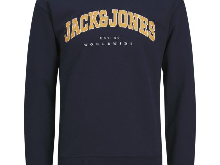 Jack & Jones Junior Navy Blazer caleb Varsity Sweatshirt Sale