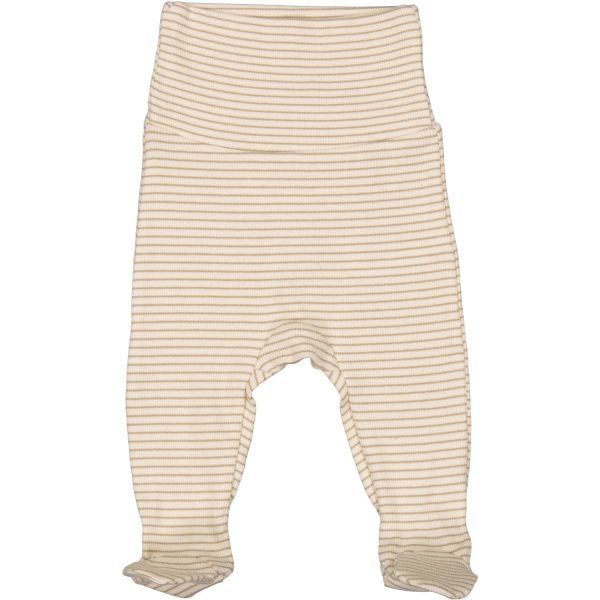 MarMar New Born Modal Fine Rib Sandstone Stripe Pixa Bukser Online