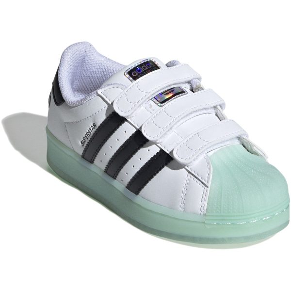 adidas Originals Cloud White Seflaq Core Black Superstar Led Lights Cf C Sneakers Online now