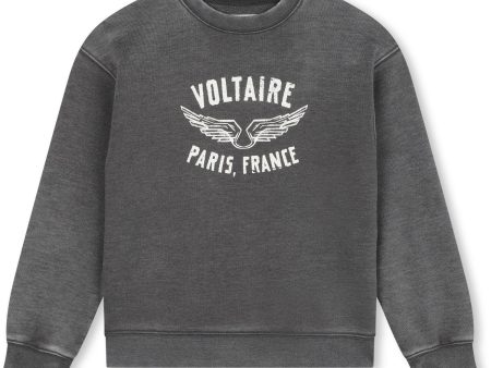 Zadig & Voltaire Dark Grey Sweatshirt Sale