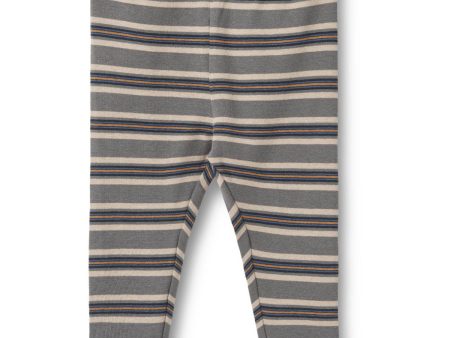 Wheat Stormy Blue Stripe Jersey Leggings Silas Online