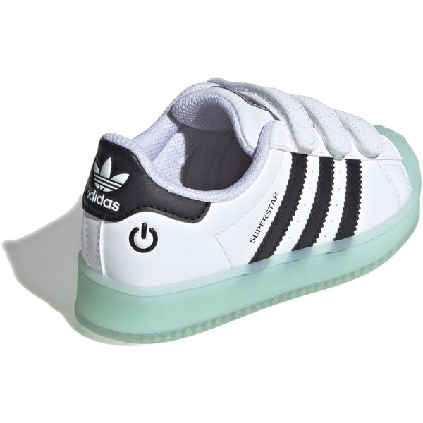 adidas Originals Cloud White Seflaq Core Black Superstar Led Lights Cf C Sneakers Online now