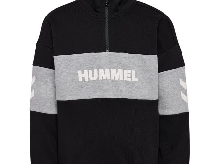 Hummel Black Heron Half Zip Sweatshirt Online