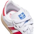 adidas Originals Cloud White Collegiate Red Gum Samba Og El I Sneakers Hot on Sale