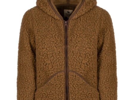 Alwero Brown jakke cardigan Mody For Cheap