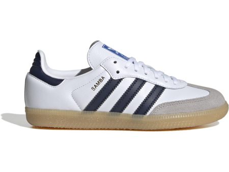 adidas Originals Ftwwht Conavy Gum3 Samba Og J Sneakers For Sale