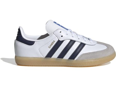 adidas Originals Cloud White Collenavy Gum3 Samba Og C Sneakers Fashion